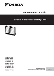 CVXM-A.CVXM-A9.FVXM-A.FVXM-A9.FVXTM-A_Installation manual_3PES477070-2P_Spanish download